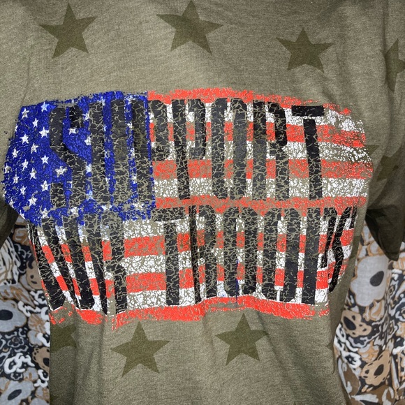 SUPPORT OUR TROOPS tee - Picture 3 of 6